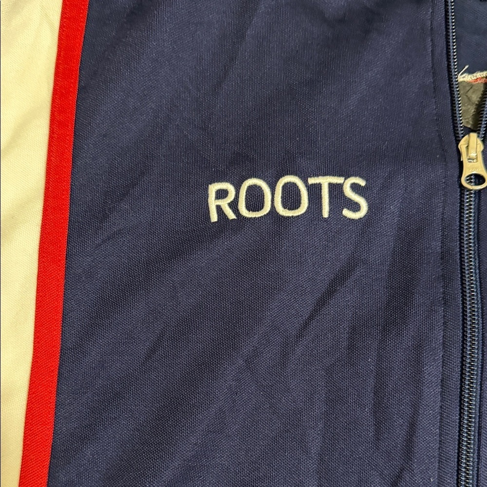 Vintage Roots USA 2004 Olympics Full Zip Warmup Track Jacket Men’s Sz. L - Picture 8 of 9